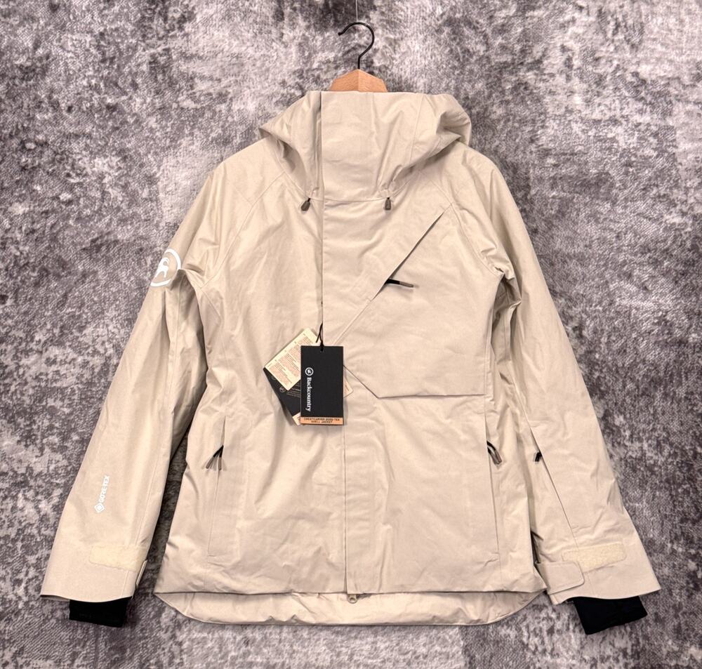 New Back Country Crest Carver Jacket Medium Womens Gore Tex Technical Hooded